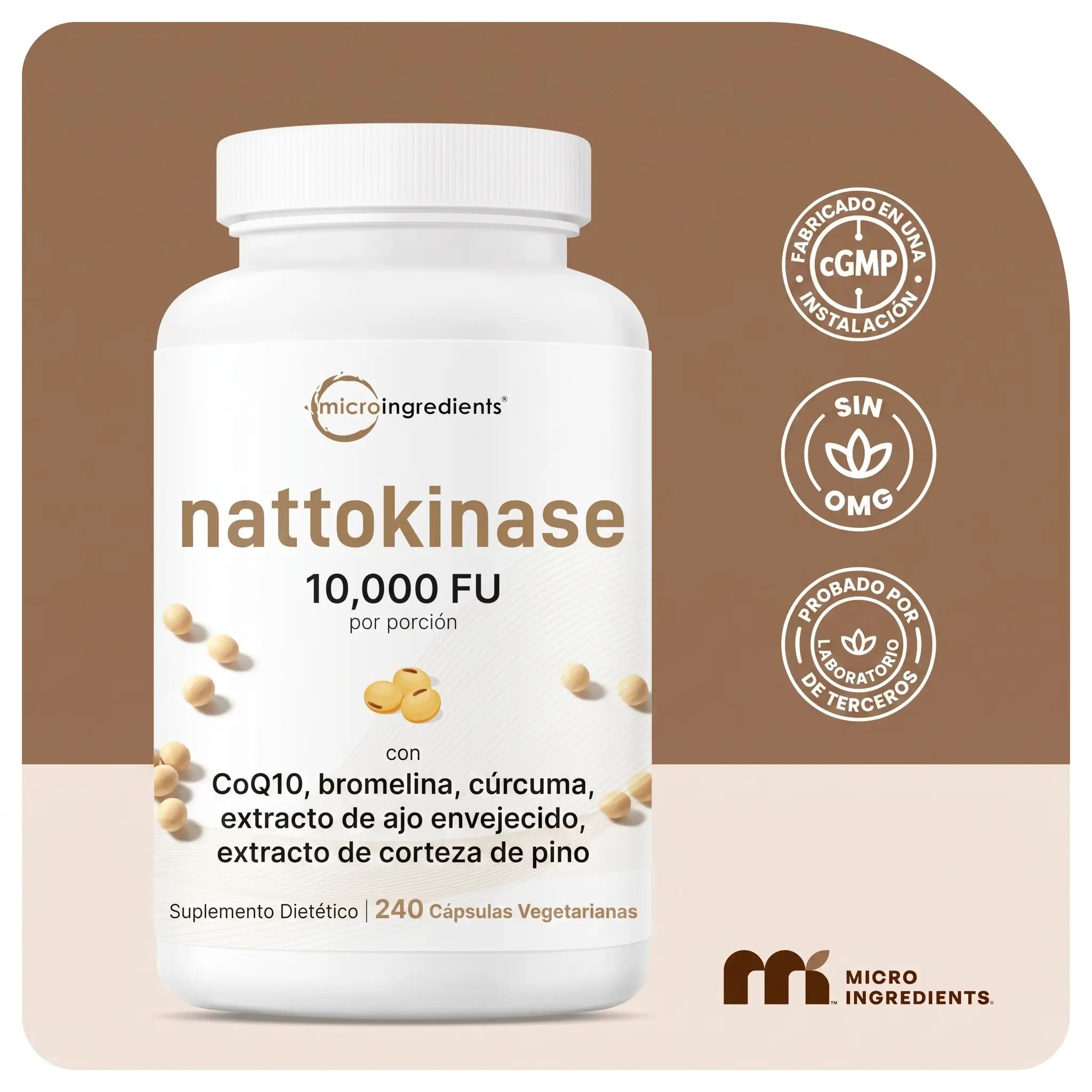 Suplemento natural nattokinase-Apoya el bienestar cardiovascular-30% OFF